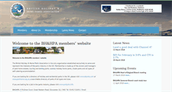 Desktop Screenshot of bhhpa.org.uk