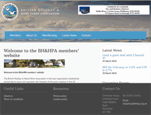Tablet Screenshot of bhhpa.org.uk